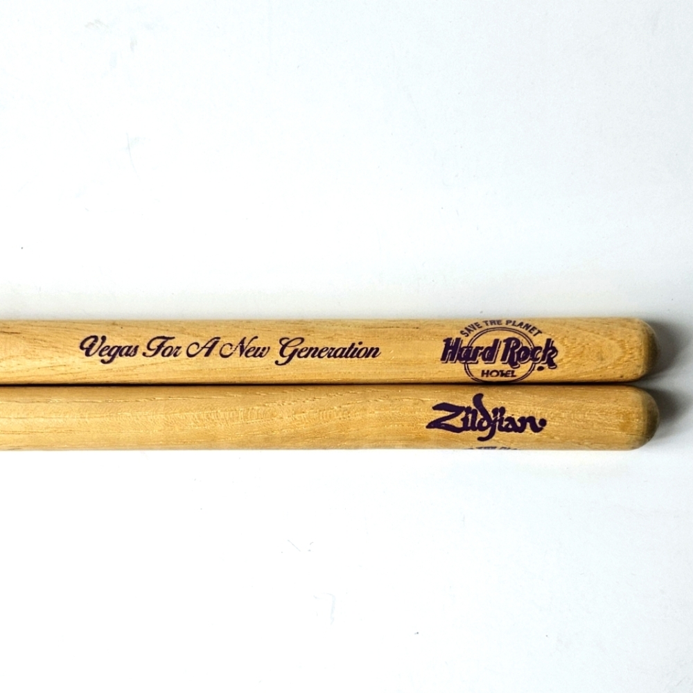 Collector Zildjian Drumsticks - Hard Rock Hotel Las Vegas